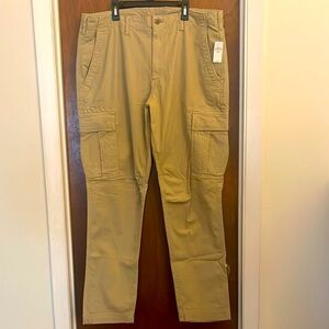 GAP Tan Cargo Pants Durable Cotton Blend